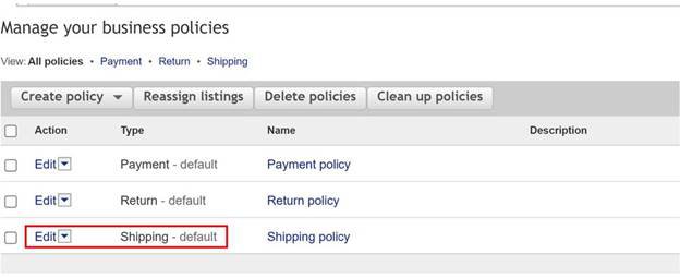 1. manage business policies